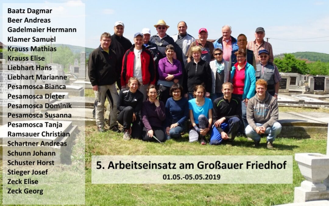 Großau: Arbeitseinsatz 2019
