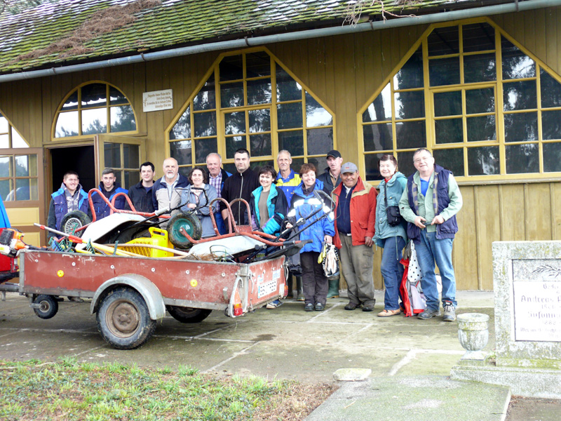 Großauer Friedhof: Arbeitseinsatz