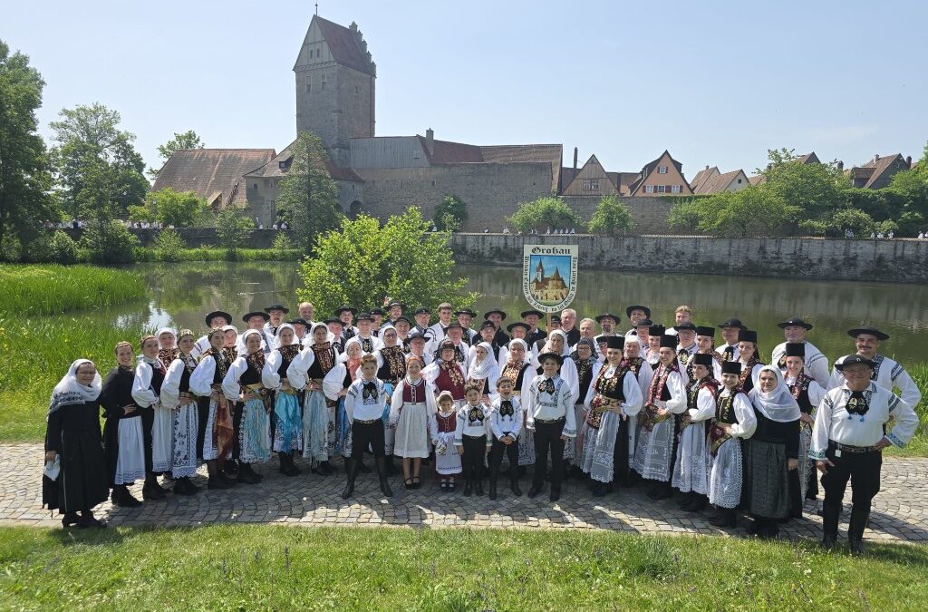Großauer beim Trachtenumzug in Dinkelsbühl