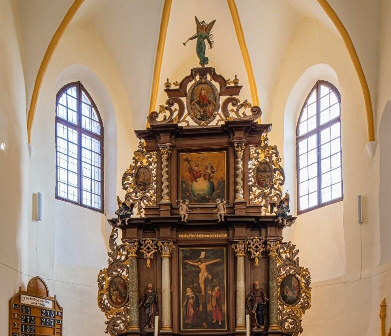 Restauration Großauer Altar