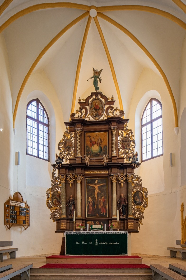 Restauration Großauer Altar